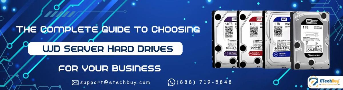 The Complete Guide to Choosing WD Server Hard Drives for Your Business